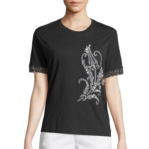 NWT Sachin + Babi Tulip Fringe Tee